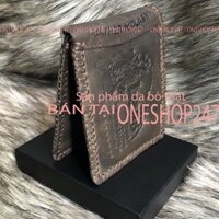 BÓP NAM VÍ DA BÒ THẬT 100% PHONG CÁCH LỊCH LÃM CHUẨN XỊN KÈM HỘP