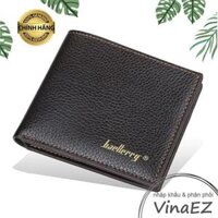 bóp ví nam nhiều ngăn mỏng nhẹ, gọn gàng, dễ sử dụng, phối đồ - VI00810 - nâu