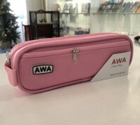 Bóp viết Awa 2 ngăn bằng vải có nhiều màu cực xinh, HVA-