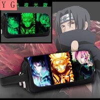 Bóp Viết Cỡ Lớn In Họa Tiết Hoạt Hình Naruto Hai Chiều Cho Học Sinh Nam Nữ