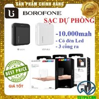 BOROFONE - Pin Sạc Dự Phòng BT17 - Dung Lượng 10000mAh, Có Đèn Led