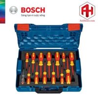 Bosch Bộ tua vít cách điện 1000V VDE 14 món 1600A02NF9