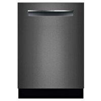 Bosch SHPM78Z54N 24" 800 Series Fully Integrated Pocket Handle Dishwasher with 16 Place Settings, Flexible 3rd Rack, InfoLight and CrystalDry (...