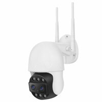 Bosesh 2MP/4MP WiFi TF Card Voice Intercom Humanoid Tracking Infrared Floodlight Dual Lens 10X Zoom Camhi Pan Tilt IP Ca