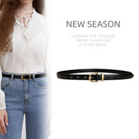 Boss Denton Da Bò Nữ Thắt Lưng Retro Thắt Lưng Nữ Thời Trang Đơn Giản Trang Trí Váy Thắt Lưng Nữ Pin Khóa Quần Thắt Lưng