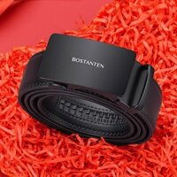 Boss Denton Da Thật Chính Hãng Thắt Lưng Nam Khóa Tự Động Thanh Niên Kinh Doanh Phù Hợp Với Nam Thắt Lưng Da Bò Hợp Thời Trang