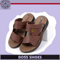 BOSS SHOES █ Dép Da Nam Cao Cấp VA010 - Sandal Đế Đúc Mẫu Mới, Lịch Sự và Thời Trang