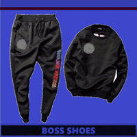 BOSS SHOES  █ Q33 - Bộ Nỉ Nam Thu Đông - Bộ Thể Thao Nam chất liệu nỉ UMI loại đẹp không bai xù ẢNH CHỤP THẬT mẫu mới dà