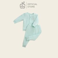 Bossbaby-Bộ đồ dài Tay La Pomme Cúc Giữa Puppy - Be