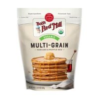 Bột 7 Loại Hạt Nguyên Cám Làm Bánh Hữu Cơ, Organic 7 Grain Pancake & Waffle Mix, Whole Grain, 24 oz (680g) - BOB'S RED MILL