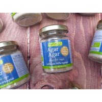 Bột Agar làm thạch rau câu hữu cơ Rapunzel (60g)
