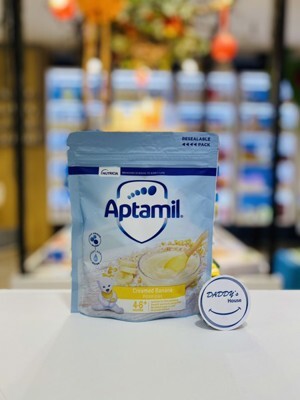 Bột ăn dặm Aptamil 4-6+ của Anh cho trẻ từ 4 đến 6 tháng tuổi gói 125g
