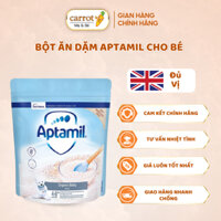 Bột Ăn Dặm Aptamil Anh Cho Bé 4-6 Tháng Vị Gạo Sữa, Chuối, Ngô