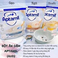 Bột ăn dặm Aptamil các vị dành cho bé từ 4 tháng tuổi gói 125g