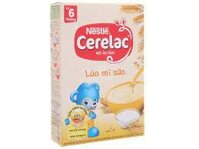 Bột ăn dặm Cerelac lúa mỳ Nestle 6 Hộp 200g 								 								Tình trạng: 									 									Còn hàng