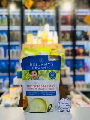 Bột ăn dặm cho bé từ 5 tháng tuổi Bellamy’s Organic Baby Porridge Premium Infant Cereal 125g