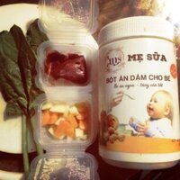 Bột ăn dặm cho bé