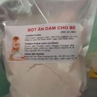 Bột ăn dặm cho trẻ