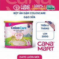 Bột Ăn Dặm COLOSCARE Nutricare Gạo Sữa Thơm Ngon Cho Trẻ Bắt Đầu Tập Ăn Bổ Sung Sữa Non IgG24h 200G