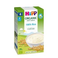 Bột ăn dặm dinh dưỡng Gạo nhũ nhi HiPP Organic 200g