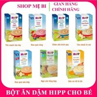 Bột ăn dặm dinh dưỡng HiPP Organic hộp 250g, dành cho bé từ 4-6 tháng tuổi - Bibishop