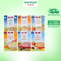 Bột ăn dặm dinh dưỡng Organic nhũ nhi , Bột Khởi Đầu ,Kiều mạch , Hoa quả, Sữa Bắp HiPP 250g