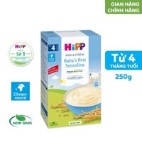 Bột ăn dặm dinh dưỡng Sữa - Ăn dặm khởi đầu HiPP Organic 250g