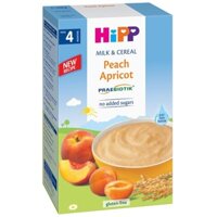 Bột ăn dặm dinh dưỡng Sữa, Đào, Mơ tây HiPP Organic 250g