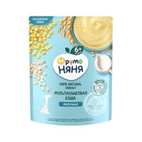 Bột ăn dặm Fruto Nanny vị hỗn hợp ngũ cốc, sữa - Nga - Gói 200gr - Từ 6m