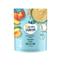 Bột ăn dặm Fruto Nanny vị sữa, yến mạch, đào