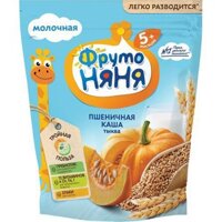 Bột ăn dặm FRUTO Nga cho bé