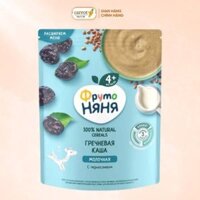 Bột Ăn Dặm Fruto Nga Vị Kiều Mạch Sữa Mận 200g Cho Bé Từ 4 Tháng