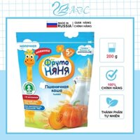 Bột ăn dặm Fruto nội địa Nga các vị  với hương vị thơm ngon tự nhiên, gói 200g