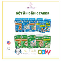 Bột Ăn Dặm GERBER cho bé từ 4 tháng tuổi 227Gam [NHẬP MỸ - AUTH - ĐỦ BILL]