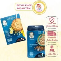 Bột Ăn Dặm GERBER Nhập Khẩu Chính Hãng Từ Mỹ, Phù Hợp Cho Bé Từ 4 Tháng Tuổi