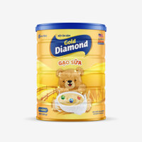 Bột Ăn Dặm Gold Diamond Sữa Gạo - Dinh Dưỡng Tối Ưu Cho Bé Yêu, 320gr