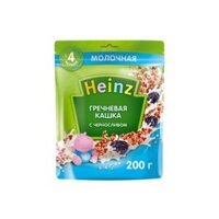 Bột ăn dặm Heinz Nga vị mận và lúa mạch 4M+ (200g)
