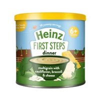 Bột Ăn Dặm Heinz Ngũ Cốc, Súp Lơ, Bông Cải Và Phô Mai 200g (Bé 6 Tháng Tuổi)