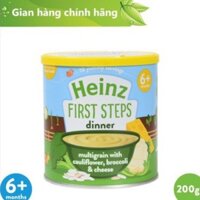 Bột ăn dặm Heinz vị súp lơ bông cải phomai UK