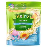 Bột ăn dặm Heinz vị yến mạch, sữa, đào cho bé từ 5 tháng tuổi 200g