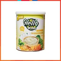 Bột Ăn Dặm HELLO BABY Vị Mặn 350gr - Nguyên liệu NK từ Newzeland-Bổ Sung Nguồn Dinh Dưỡng Tối Ưu Cho Bé