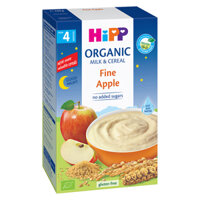 Bột ăn dặm HiPP chúc ngủ ngon dinh dưỡng sữa táo tây (250g)