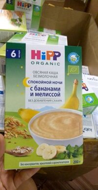 Bột ăn dặm HIPP organic của Nga vị ngô sữa cho bé 5m – Hipp5M