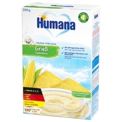 Bột ăn dặm Humana có sữa ngũ cốc Semolina