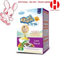 Bột ăn dặm IQLAC BIOTIC Lươn Rau Củ - Bột dinh dưỡng bổ sung cho bé trên 6 tháng tuổi hộp 250g