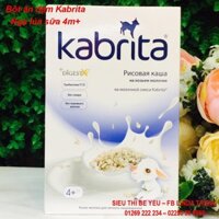 Bột ăn dặm Kabrita sữa dê-gạo ( NGA ) 4m+