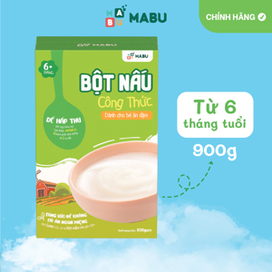 Bột ăn dặm Mabu giàu Selen và khoáng chất 900g (Từ 6 tháng)