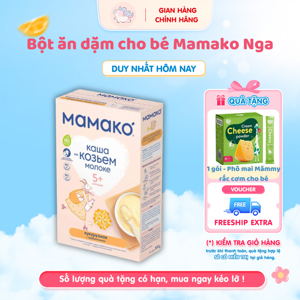 Bột ăn dặm Mamako (Nga) - 200gr