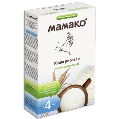 Bột ăn dặm Mamako (Nga) - 200gr
