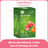 Bột ăn dặm Mămmy vị sườn heo cà rốt bông cải xanh 6m+
